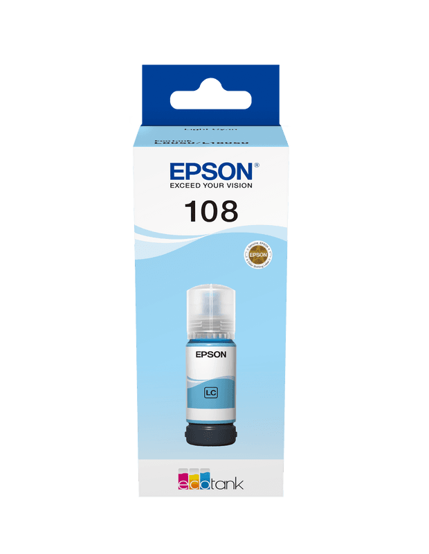 Epson 108 Ink Bottle Cyan