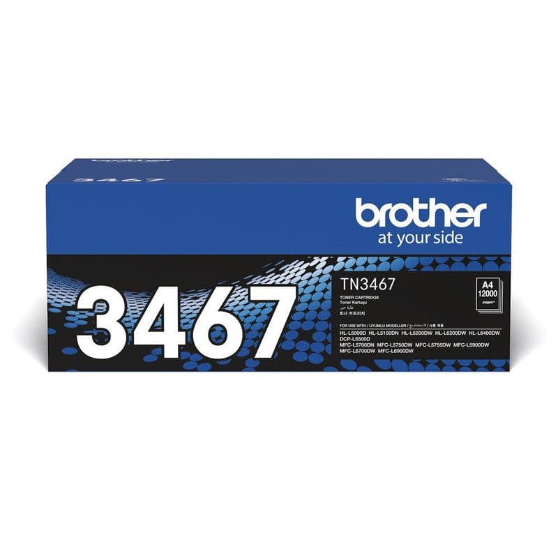 Brother TN3467 Black Toner Cartridge