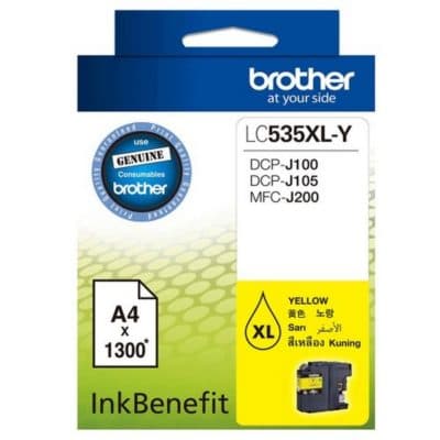 Brother LC535xl Yellow Ink Cartridge