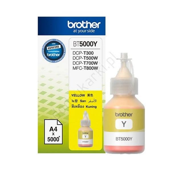 Brother BT-5000Y Yellow Ink Bottle