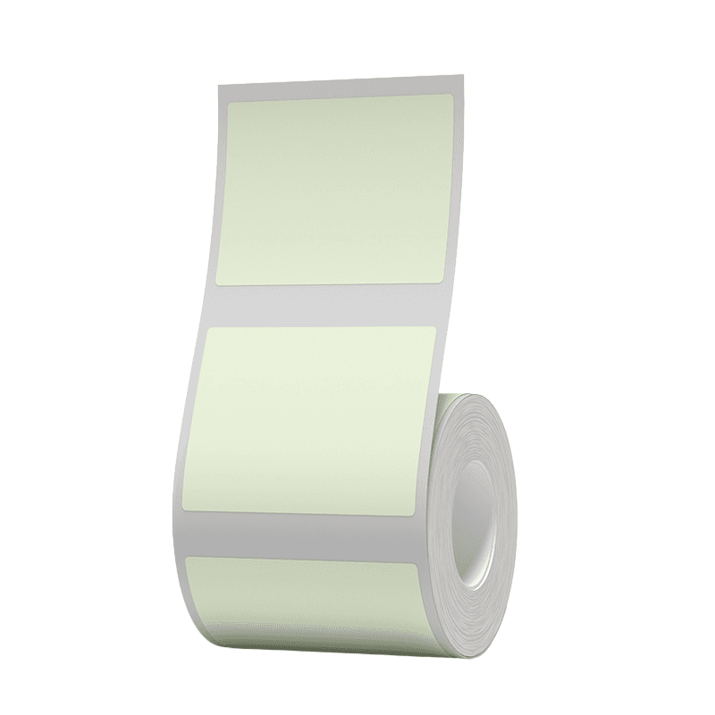 Niimbot - B21 / B3S - 50x30mm - 230 Solid Green Thermal Labels
