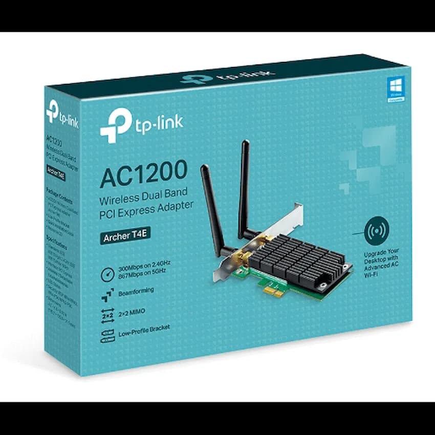 TP-Link Archer T4E AC1200 Wireless Dual-Band PCI Express Adapter