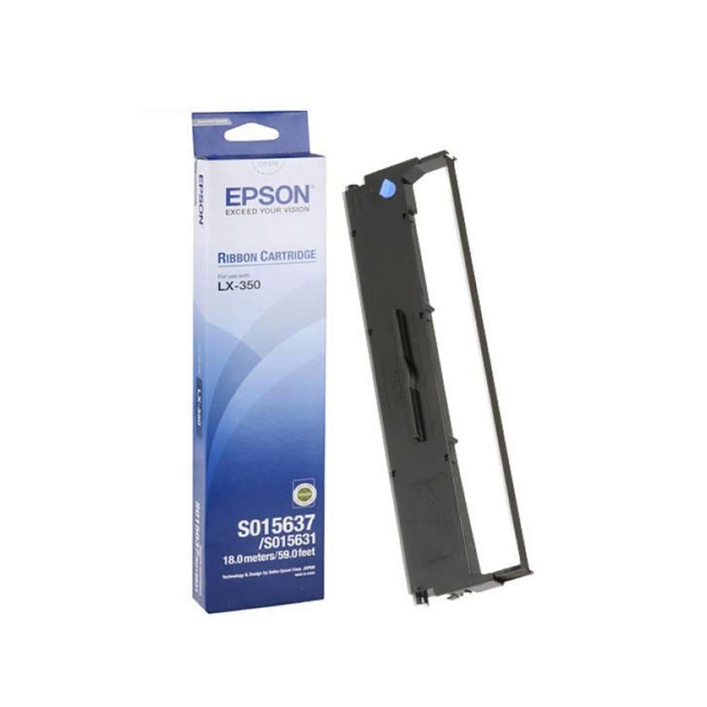 Epson LX350 / LX300 SIDM Black Ribbon Cartridge - S015637