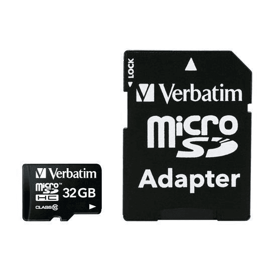 Verbatim Premium Memory Card 32GB MicroSDHC Class 10