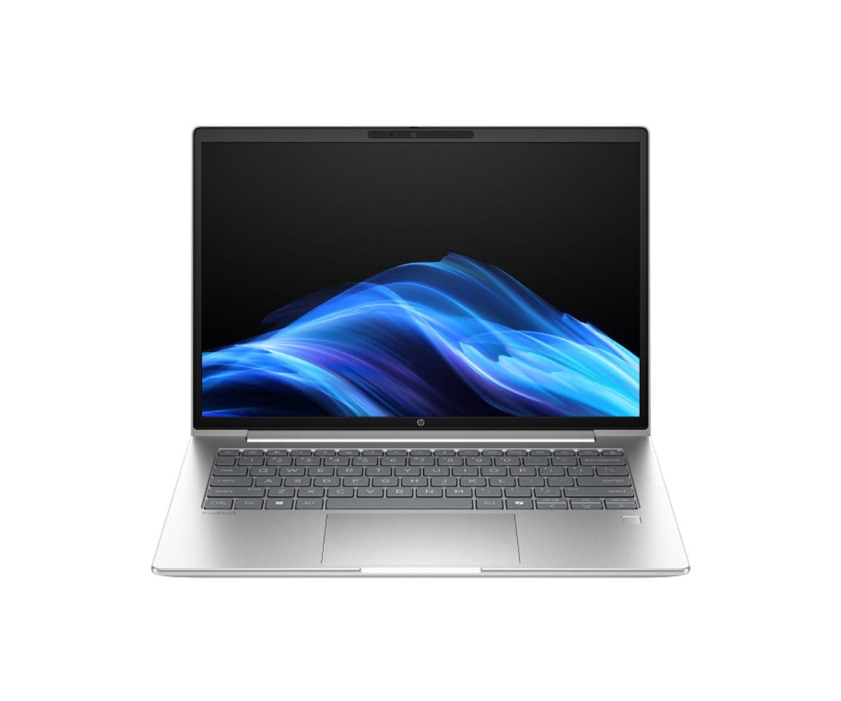 HP ProBook 4 G1iR Core 5 120U 16GB (1x16GB) DDR5 512GB PCIe NVMe SSD 14.0 WUXGA UWVA 300 FHDC 60Hz bnt Panel Windows 11 Pro 64 Wi Fi 6E +BT 5.3 Pike Silver Alumin Dual AryMic F USB2 NFOVCamera 1 Year Carry in