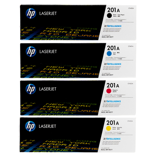HP 201A Black,CYAN,MAGENTA,YELLOW COMBO PACK