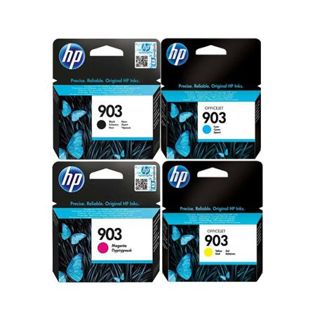 HP 903 STD BLACK,CYAN,MAGENTA,YELLOW COMBO PACK