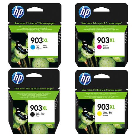 HP 903XL BLACK,CYAN,MAGENTA,Yellow COMBO PACK