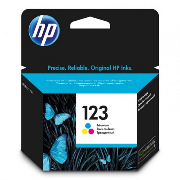 HP 123 Tri Color Original Ink Cartridge - Bonolo Online