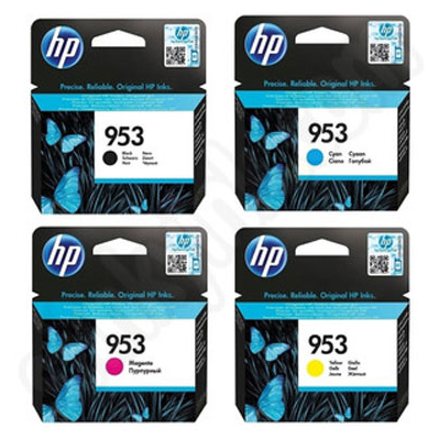 HP 953 STD BLACK,CYAN,MAGENTA,YELLOW COMBO PACK