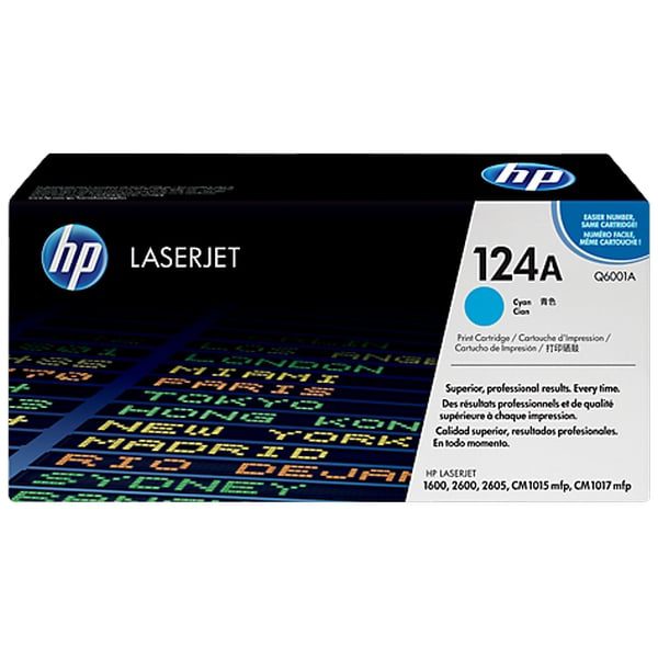 HP 124A Cyan Original LaserJet Toner Cartridge - Bonolo Online