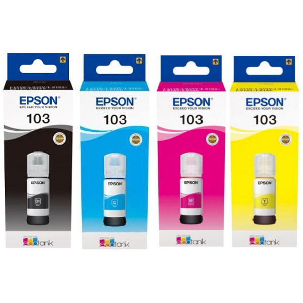 EPSON 103 ECOTANK BLACK,CYAN,MAGENTA,YELLOW MULTIPACK