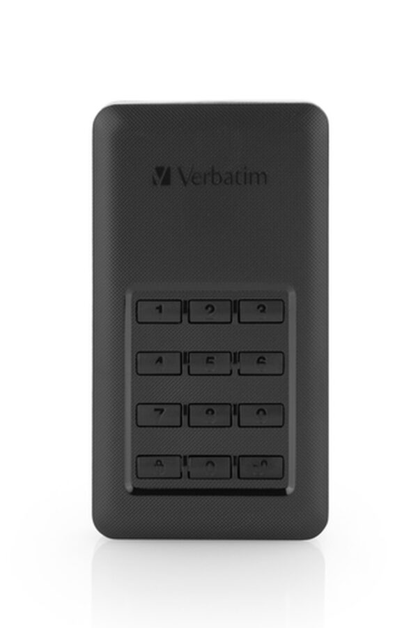 Verbatim 256gb secure ssd black