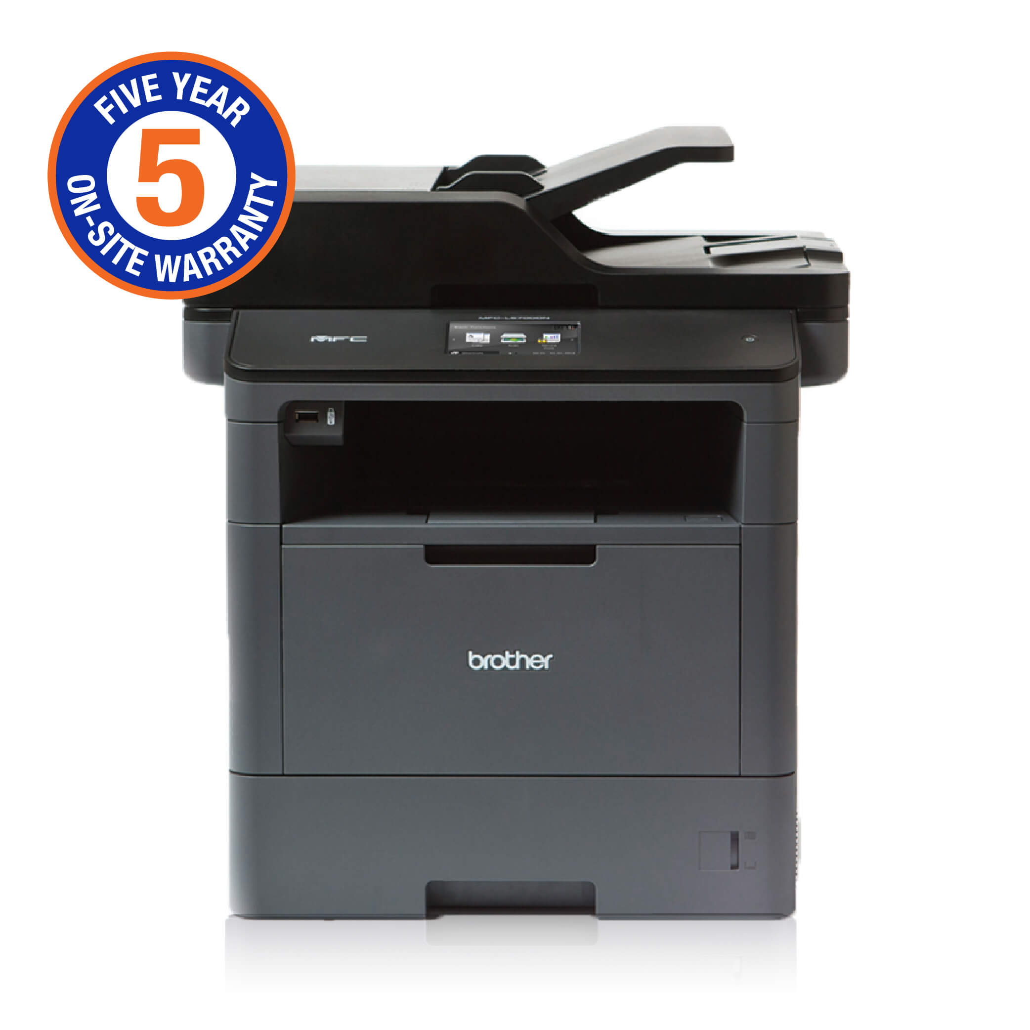 Printers Brother MFCL5700DN MFC Black Laser Printer was sold for R9