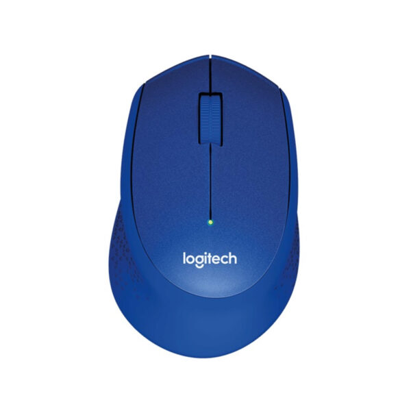 LOGITECH M330 WIRELESS SILENT MOUSE, BLUE