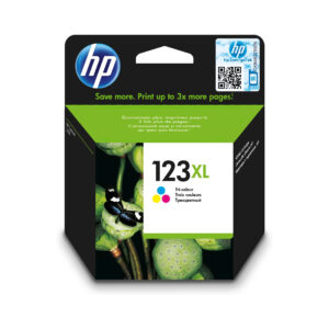 HP 123XL High Yield Tri Color Original Ink Cartridge