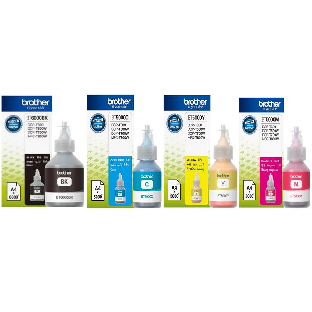 Brother BTD60/BT5000 Ink Bottle Multipack - Bonolo Online