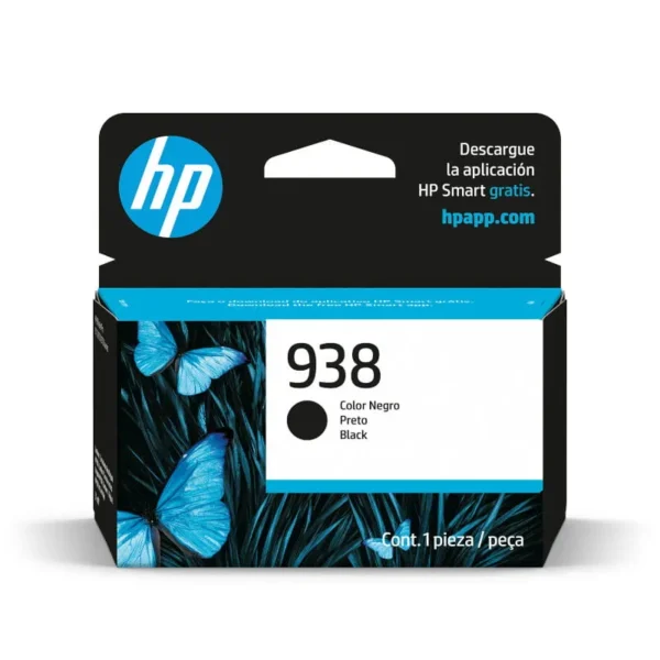 HP 938e EvoMore Black Original Ink Cartridge