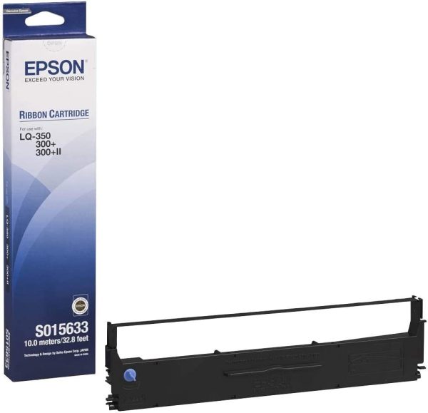 EPSON S015633BA-  LQ350/300/570/580/850 BLACK RIBBON