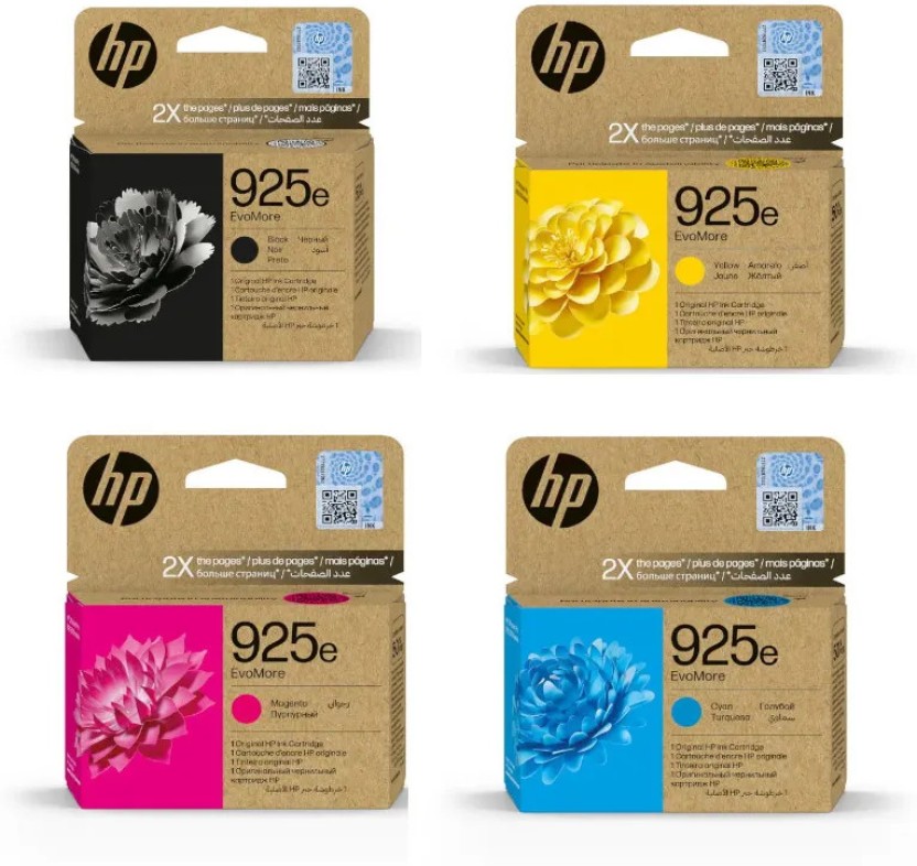 HP 925e BK/C/M/Y Ink Cartridge Combo