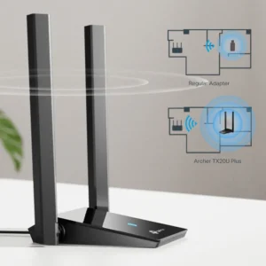 TP-Link Archer TX20U Plus AX1800 Dual Antennas High-Gain Wireless USB Adapter