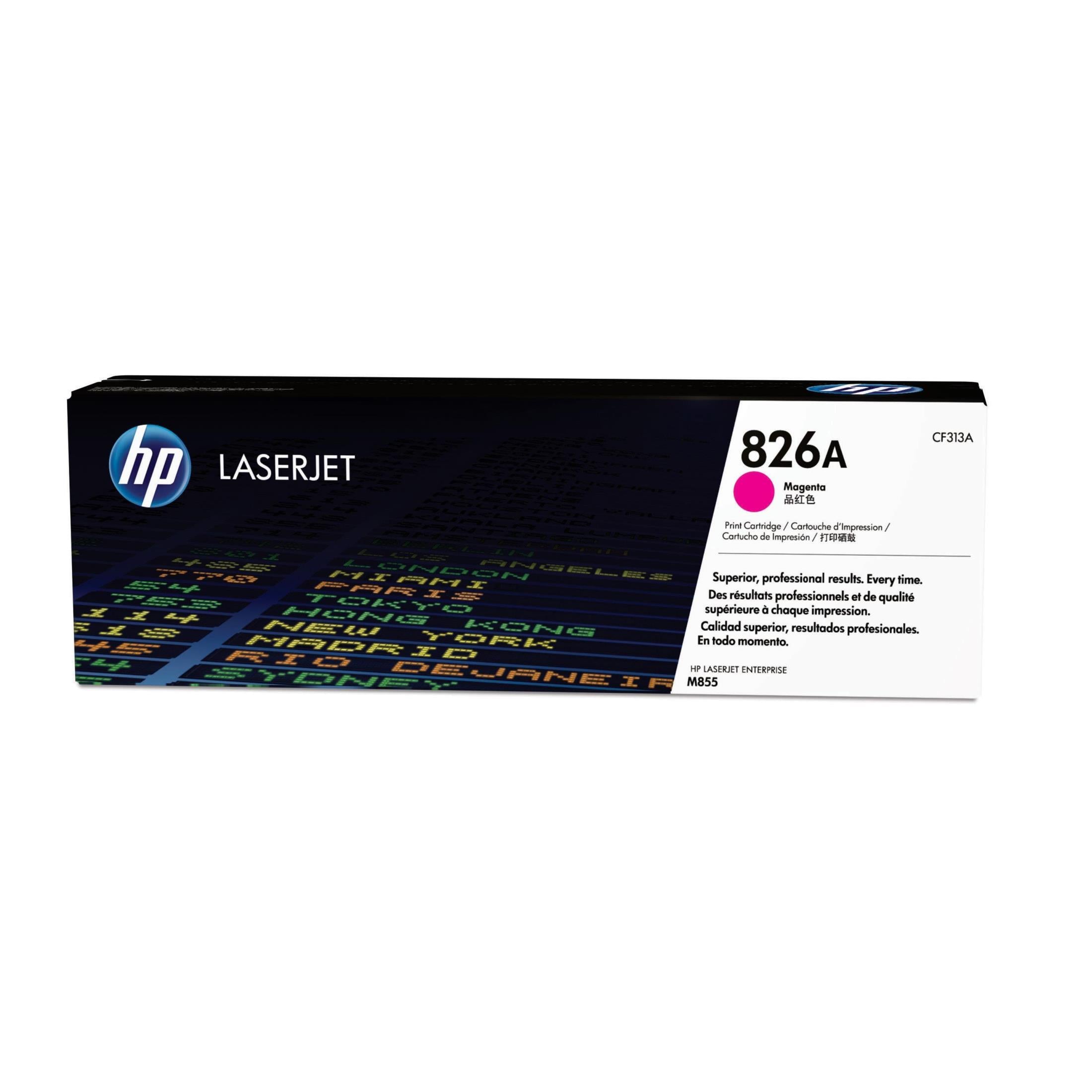 HP 826a Original Magenta Laserjet Toner Cartridge For HP Color Laserjet M855