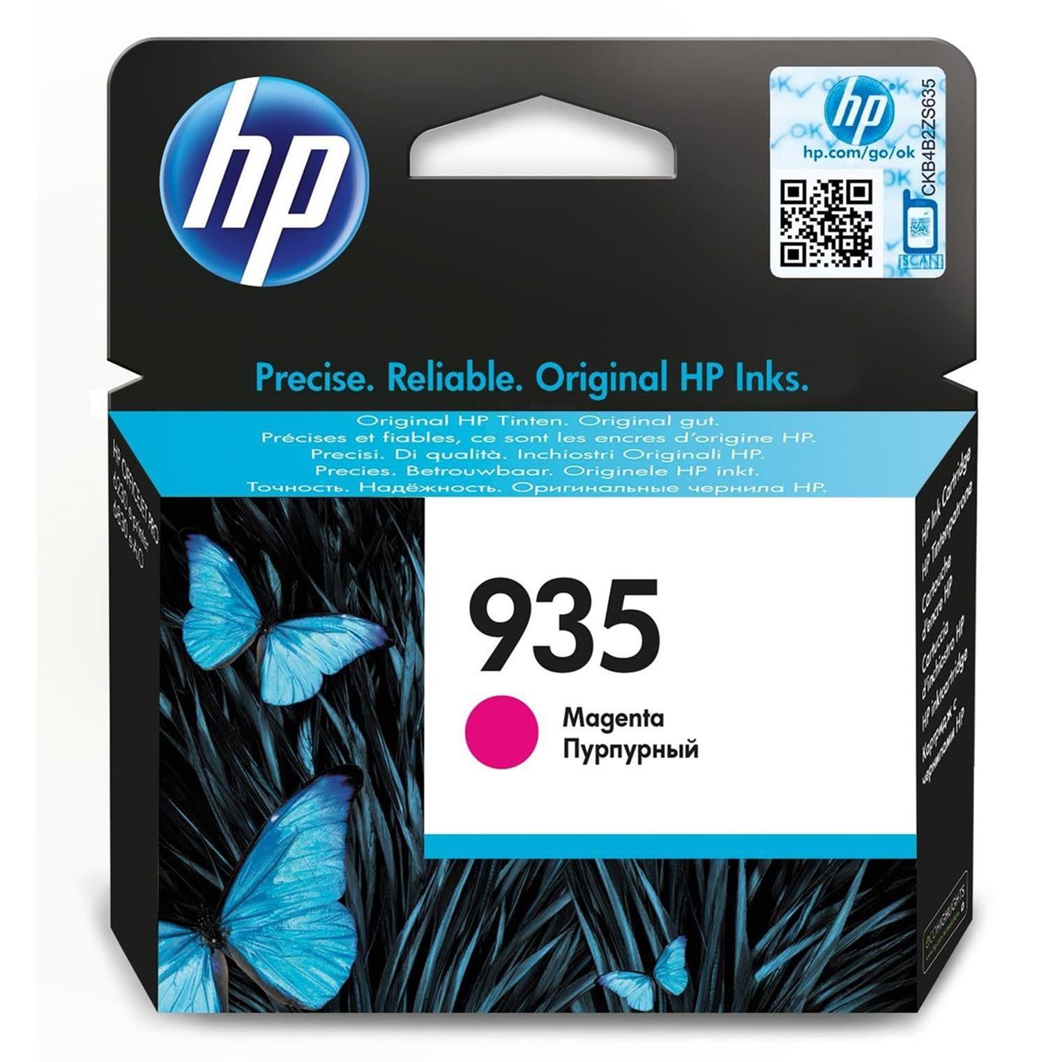 HP 935 Original Magenta Ink Cartridge For HP Officejet Pro 6200: 6800 series