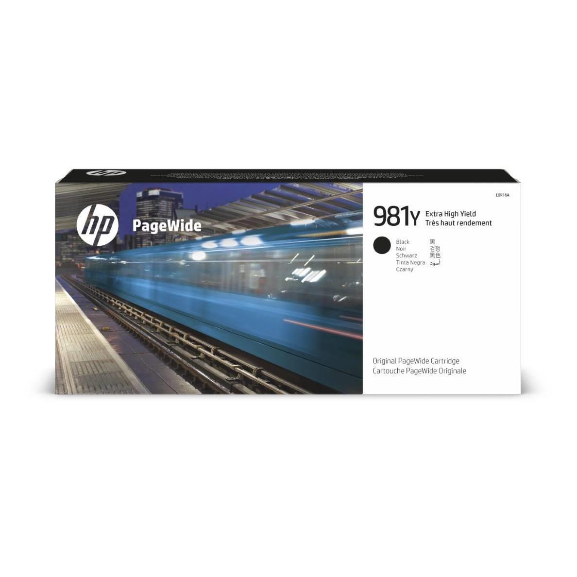 HP 981y Pagewide Original Black Ink Cartridge For HP Pagewide Enterprise Color 556:mfp 586