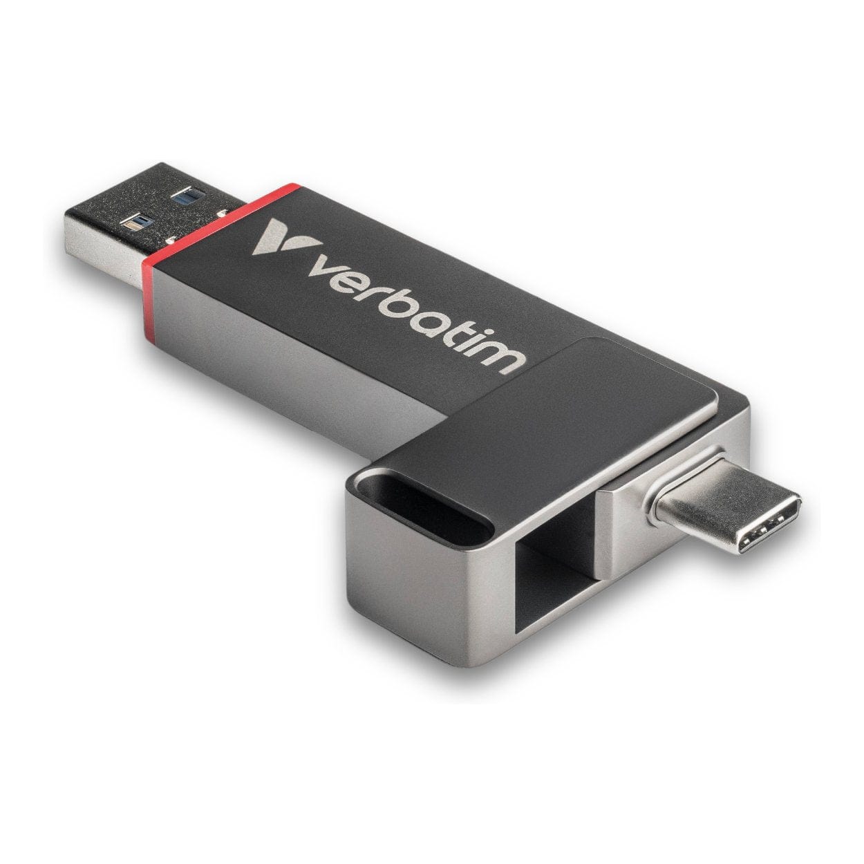 Verbatim Dual QuickStick 512GB USB Flash Drive Grey 32042 - Image 2