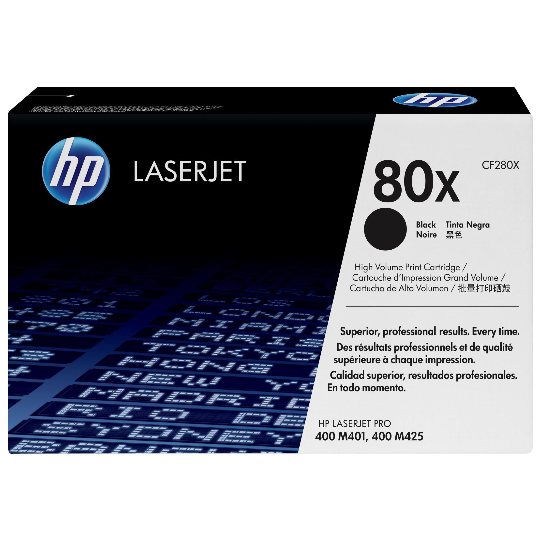 HP 80x High Yield Original Black Toner Cartridge For HP Laserjet Pro 400 M401
