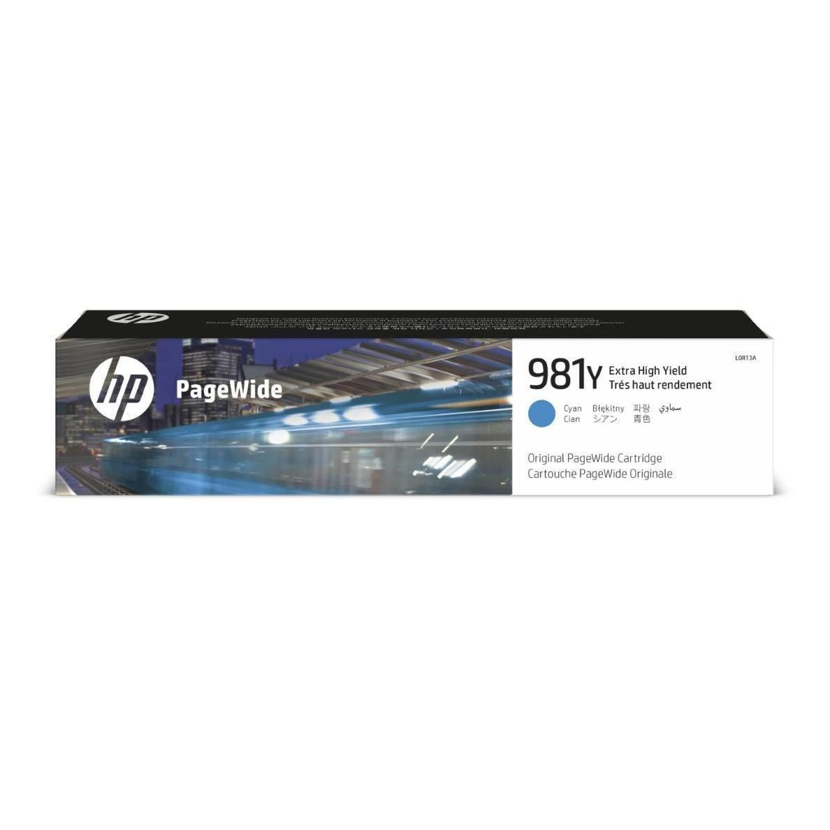 HP 981y Pagewide Original Cyan Ink Cartridge For HP Pagewide Enterprise Color 556:mfp 586