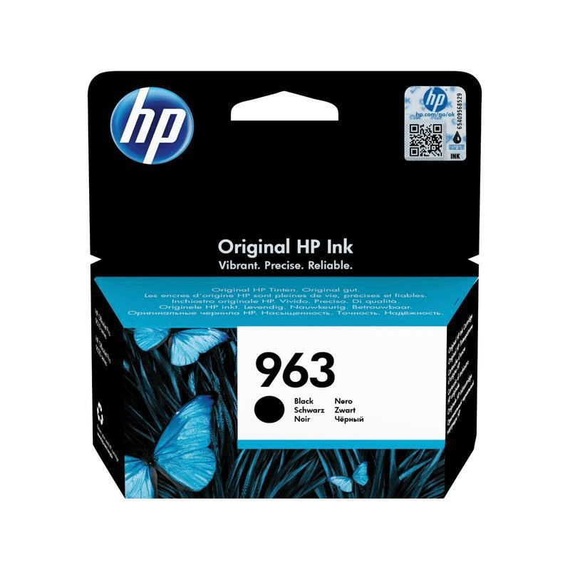 HP 963 Original Black Ink Cartridge For HP Officejet Pro 9010:9010e; 9020:9020e series