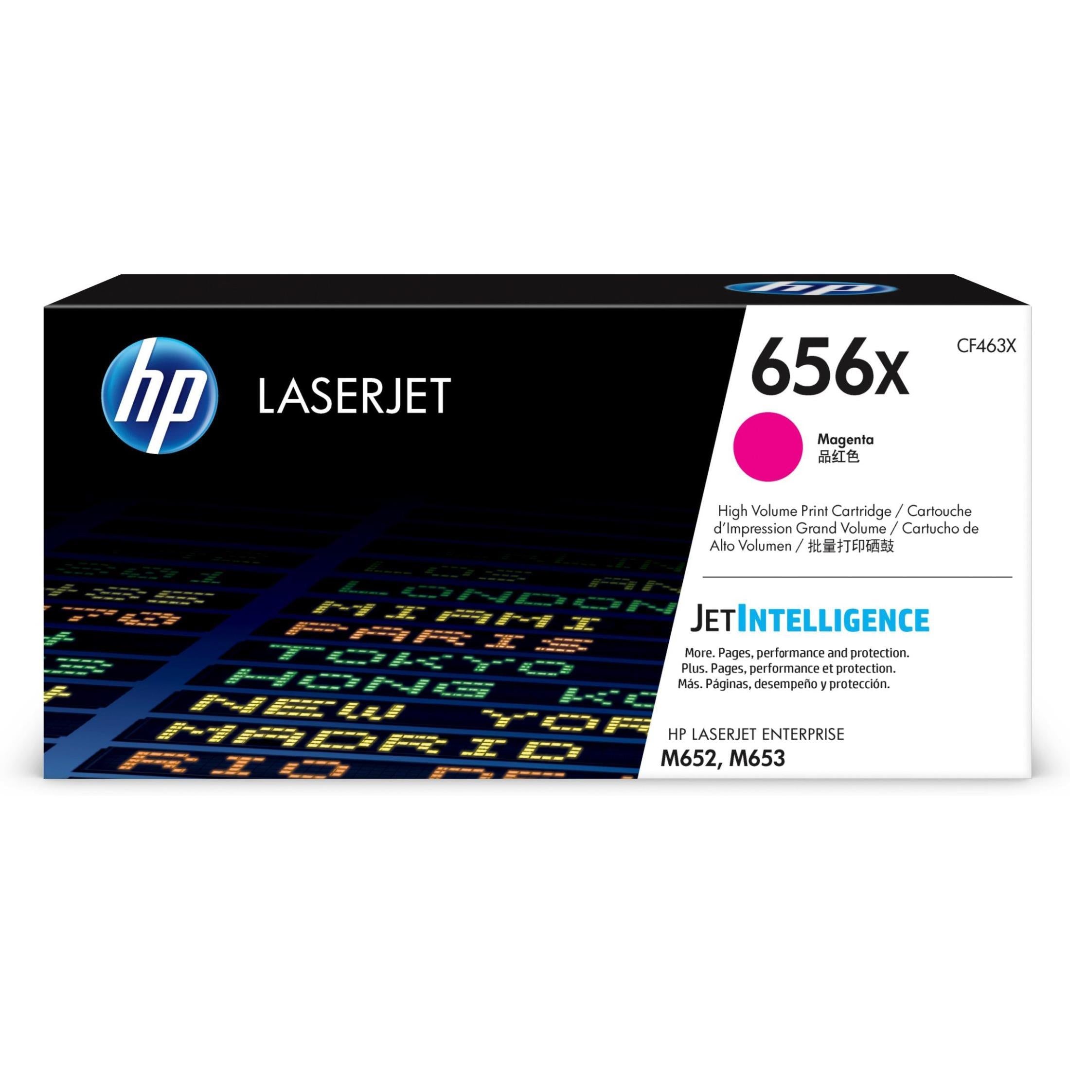 HP 656x Original Magenta Laserjet Toner Cartridge For HP Color Laserjet M652