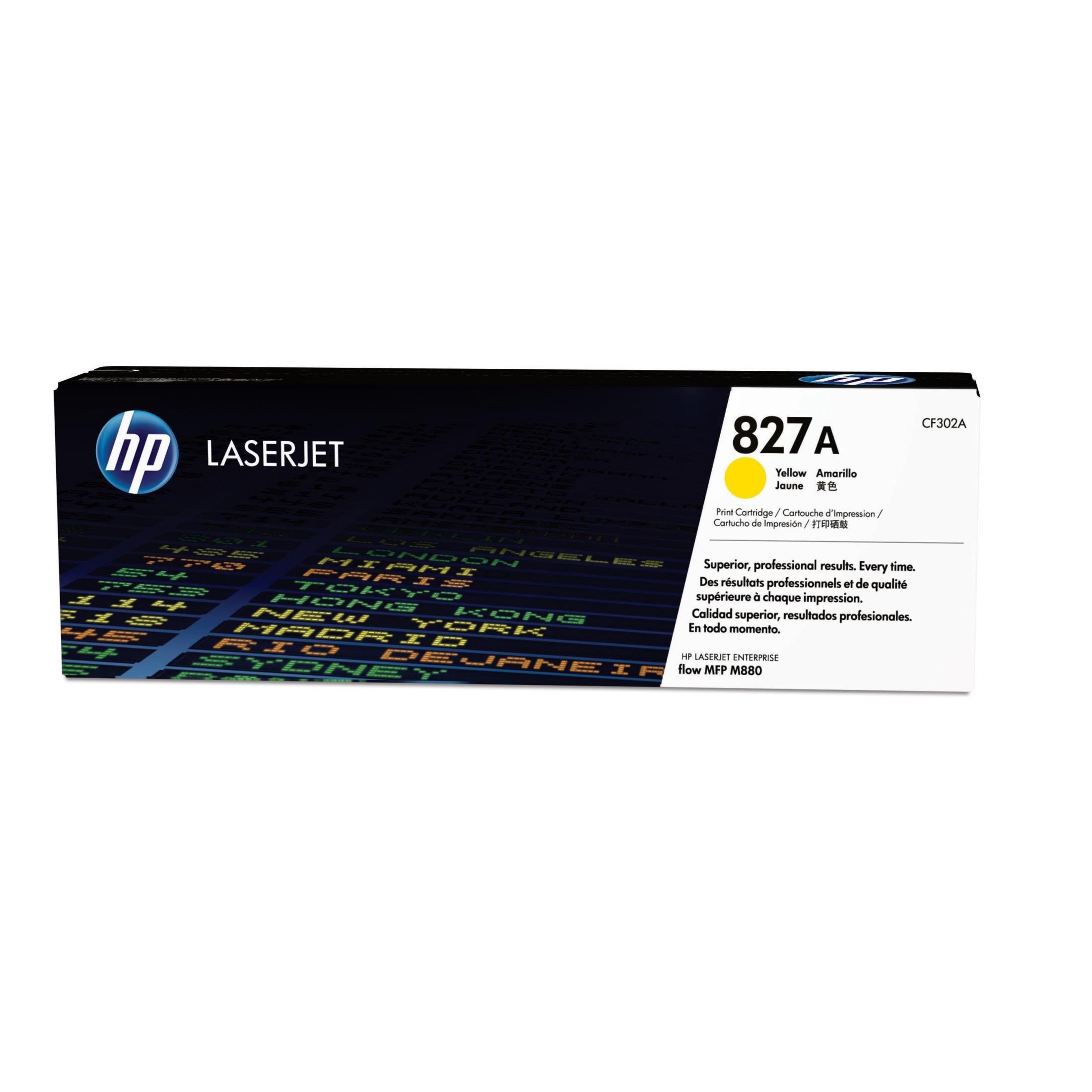 HP 827a Original Yellow Laserjet Toner Cartridge For HP Color Laserjet M880