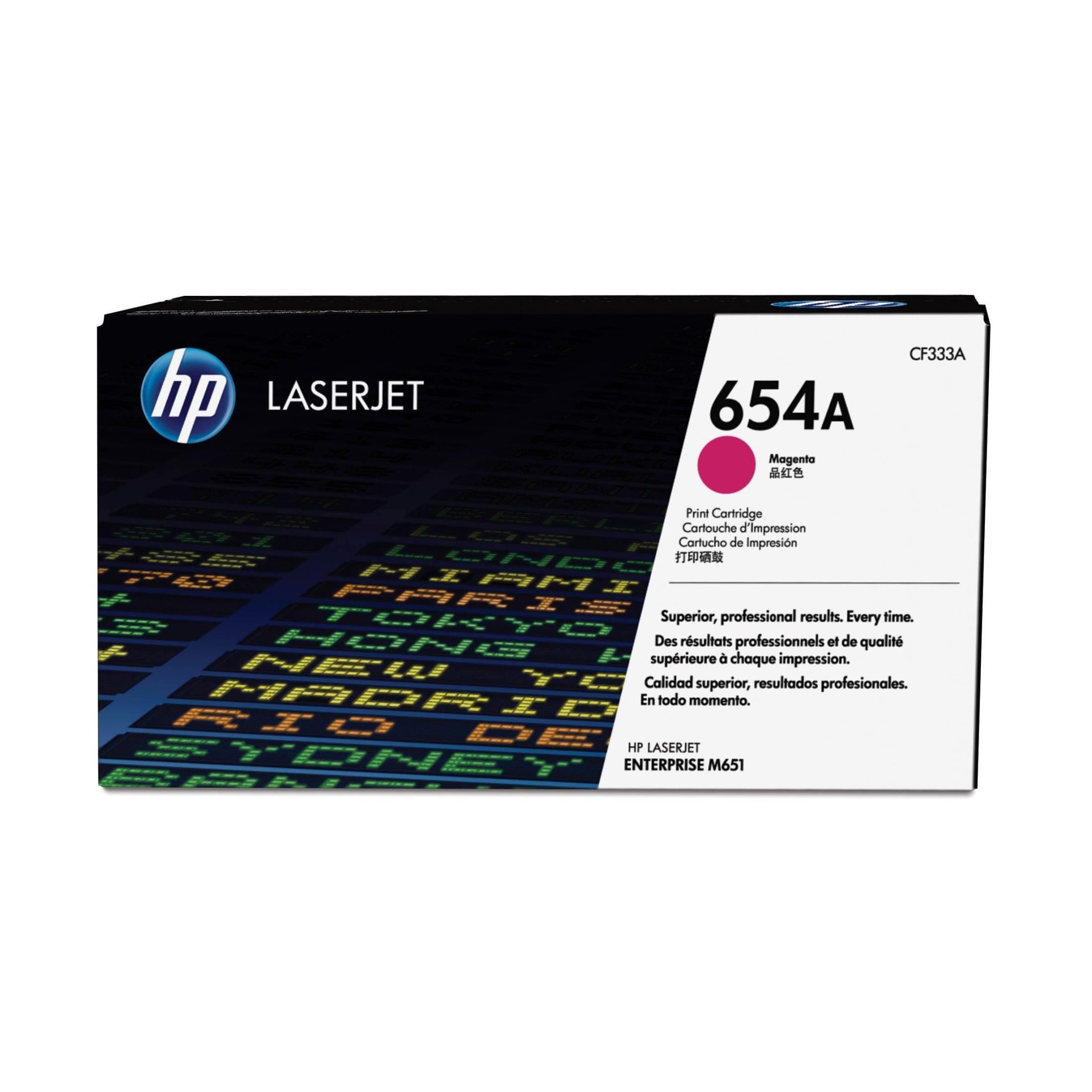 HP 654a Original Magenta Laserjet Toner Cartridge For HP Color Laserjet M651