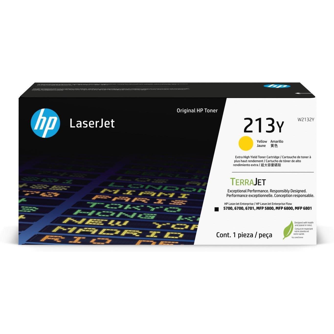 HP 213y Extra High Yield Original Yellow Laserjet Toner Cartridge