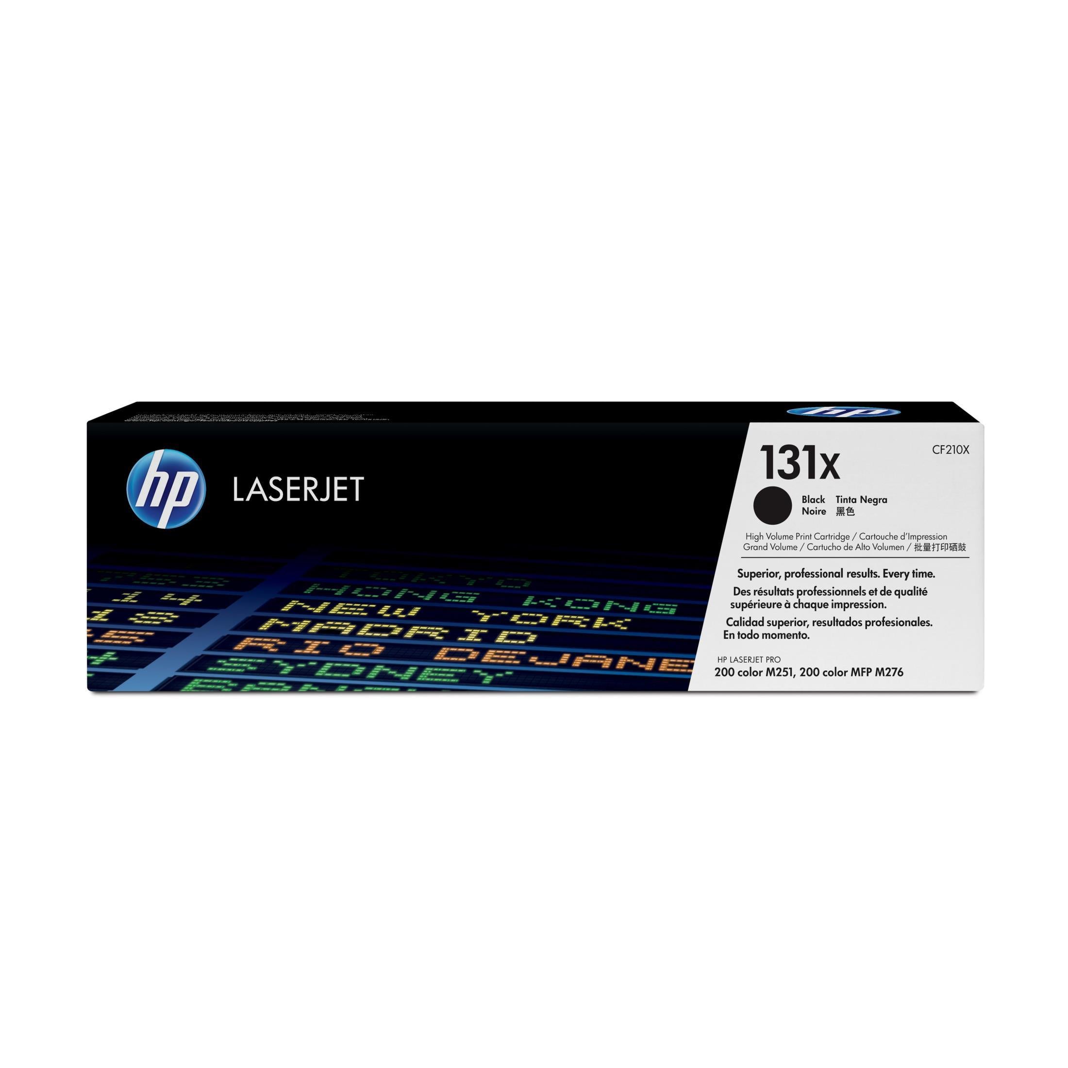 HP 131x High Yield Original Black Laserjet Toner Cartridge For HP Laserjet Pro 200 color