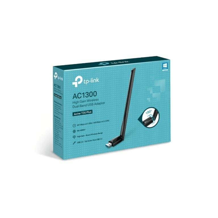 TP-Link Archer T3U Plus AC1300 High-Gain Wireless Dual-Band USB Adapter