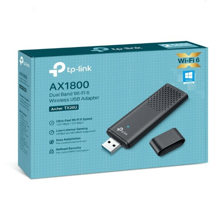 TP-Link Archer TX20U Dual-Band Wi-Fi 6 Wireless USB Adapter