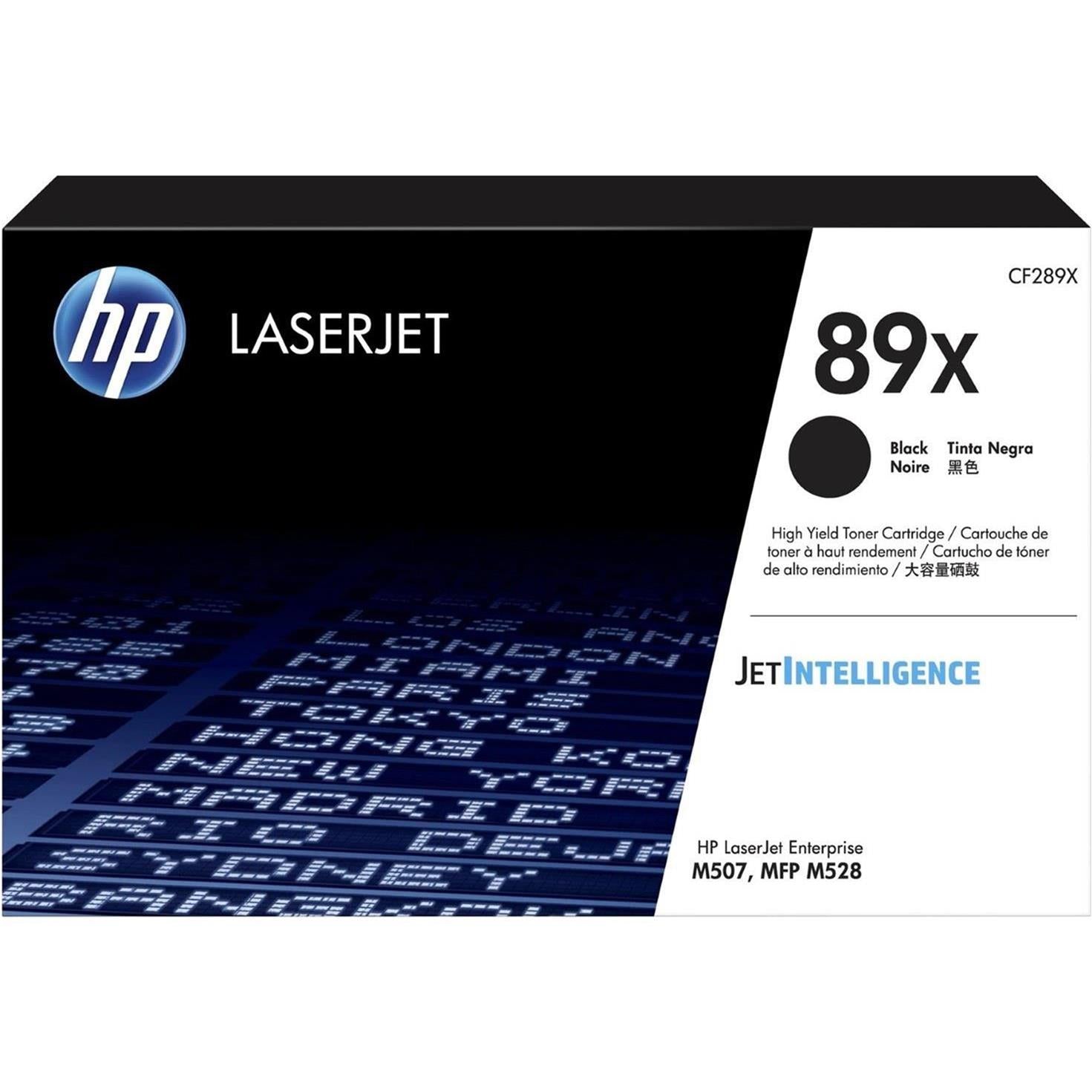 HP 89x Original Black Laserjet Toner Cartridge For Lj Enterprise M507