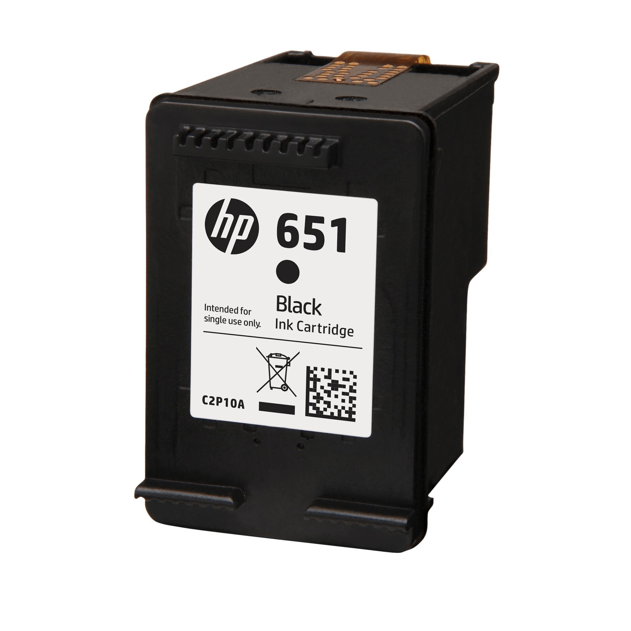 HP 651 Original Black Ink Cartridge For HP Deskjet Ink Advantage 5500: 5600 series