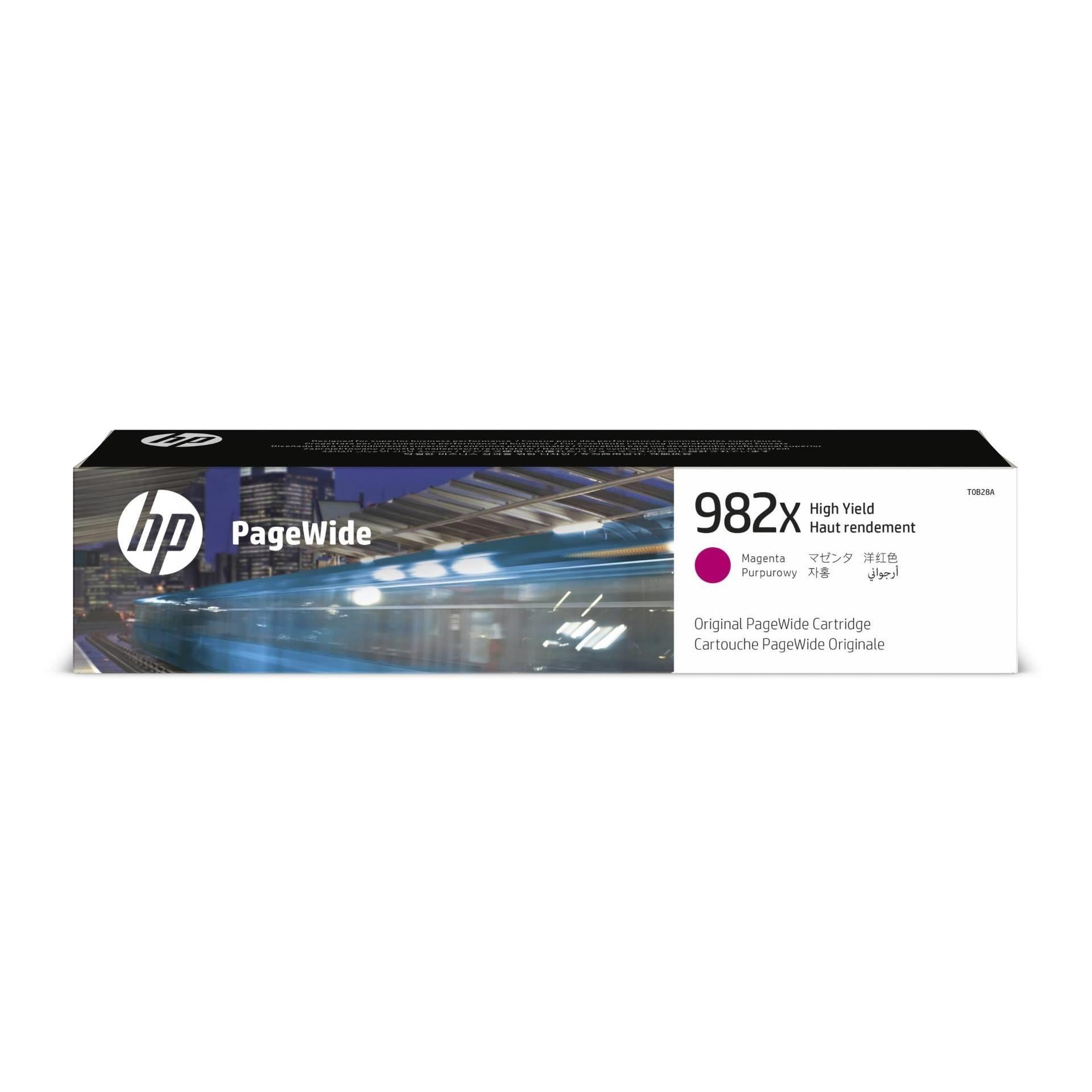 HP 982x High Yield Pagewide Original Magenta Ink Cartridge For HP Pagewide