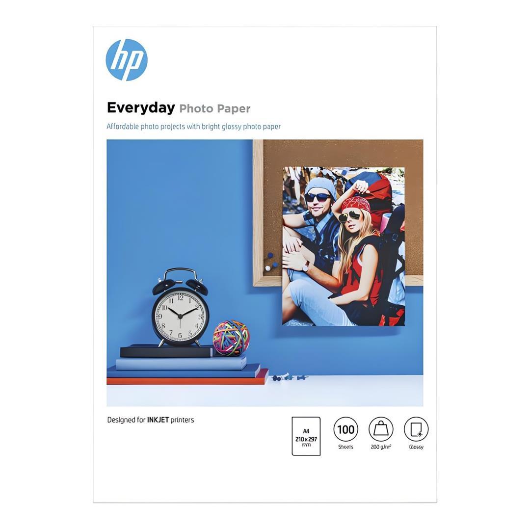 HP Everyday Photo Paper A4 100 Sheets; 200gsm