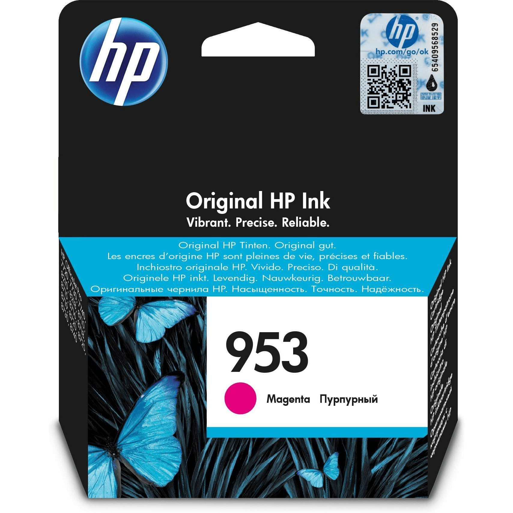 HP 953 Original Magenta Ink Cartridge For HP Officejet Pro 7700: 8200: 8700 series