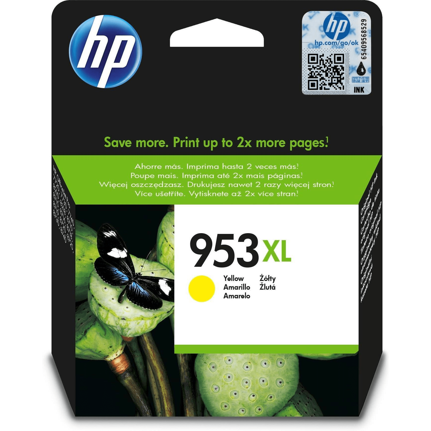 HP 953 High Yield Original Yellow Ink Cartridge For HP Officejet Pro 7700: 8200: 8700 series