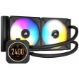 Corsair iCUE H100i ELITE LCD Display Liquid CPU Cooler - 240mm