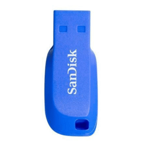 Sandisk Cruzer Blade Usb Flash Drive 2.0 16gb Electric Blue
