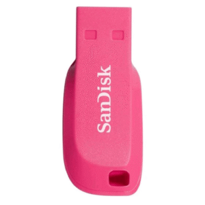 Sandisk Cruzer Blade Usb Flash Drive 2.0 16gb Electric Pink