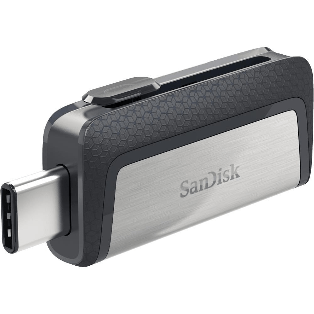 Sandisk Ultra Type C Dual Drive 3.1 32gb Black And Grey