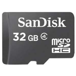 SANDISK 32GB MICROSDHC CLASS 4 MEMORY CARD